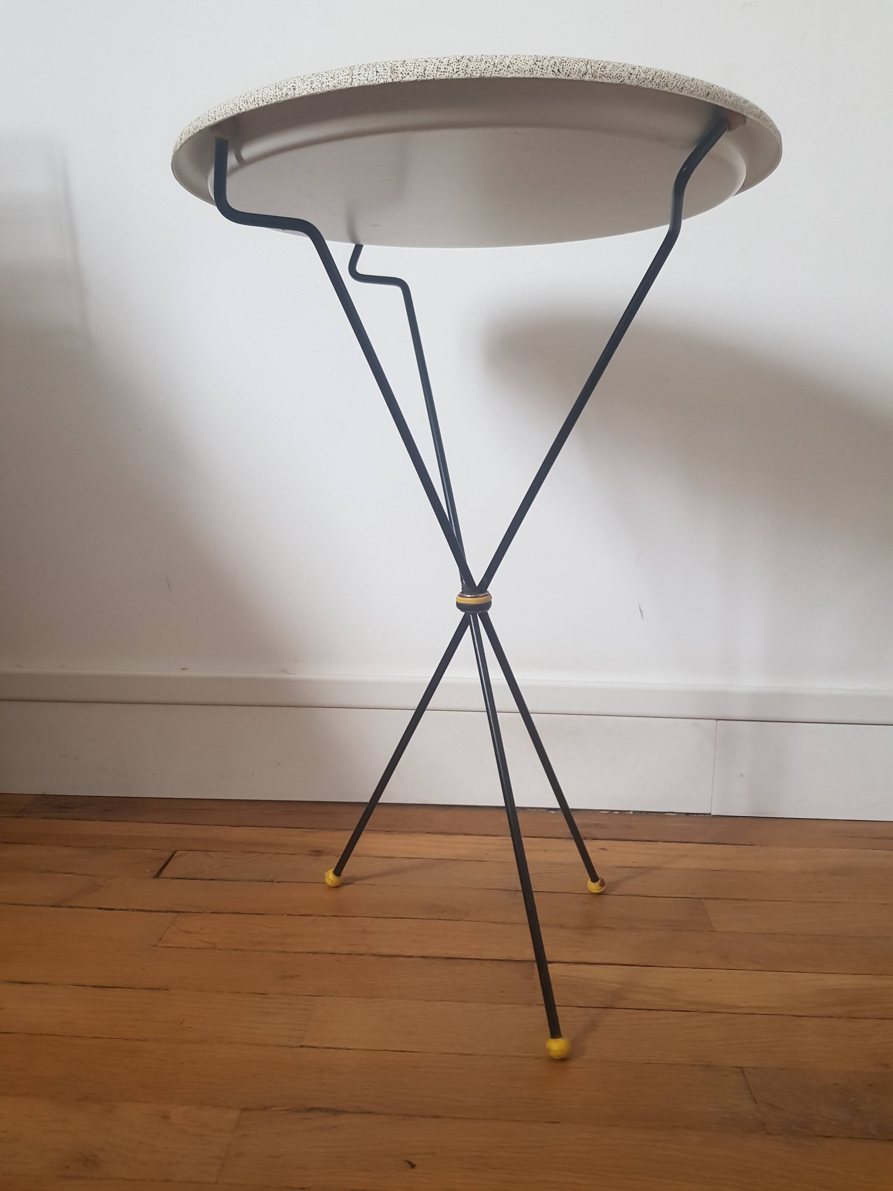 Vintage pedestal table