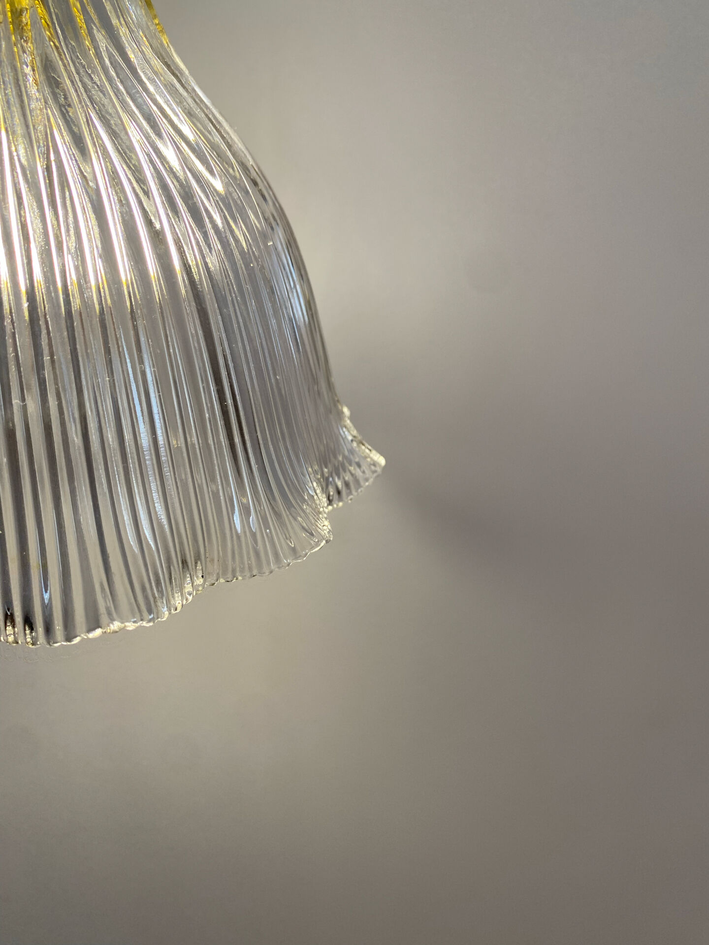 Vintage Holophane pendant light