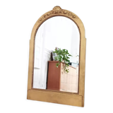 Gilded wood mirror