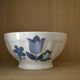 Blue flower bowl