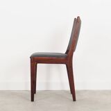 Ensemble de six chaises en palissandre, design danois, années 1960, designer : Johannes Andersen