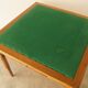 Table à jeux en noyer 1900
