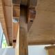 1950s beech mountain furniture table