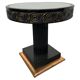Black Jugendstil coffee table