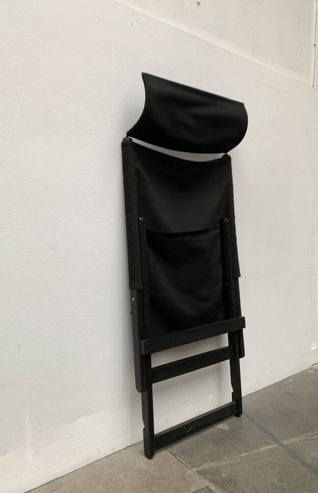 Set of minimalist postmodern folding chairs model Hestra by Tord Björklund for Ikea, 1980s.