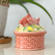 Terrine dish in slip
