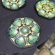 6 oyster plates