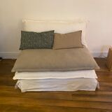 Fauteuil XL en lin