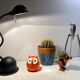 Stilplast desk lamp vintage Italian design 90s