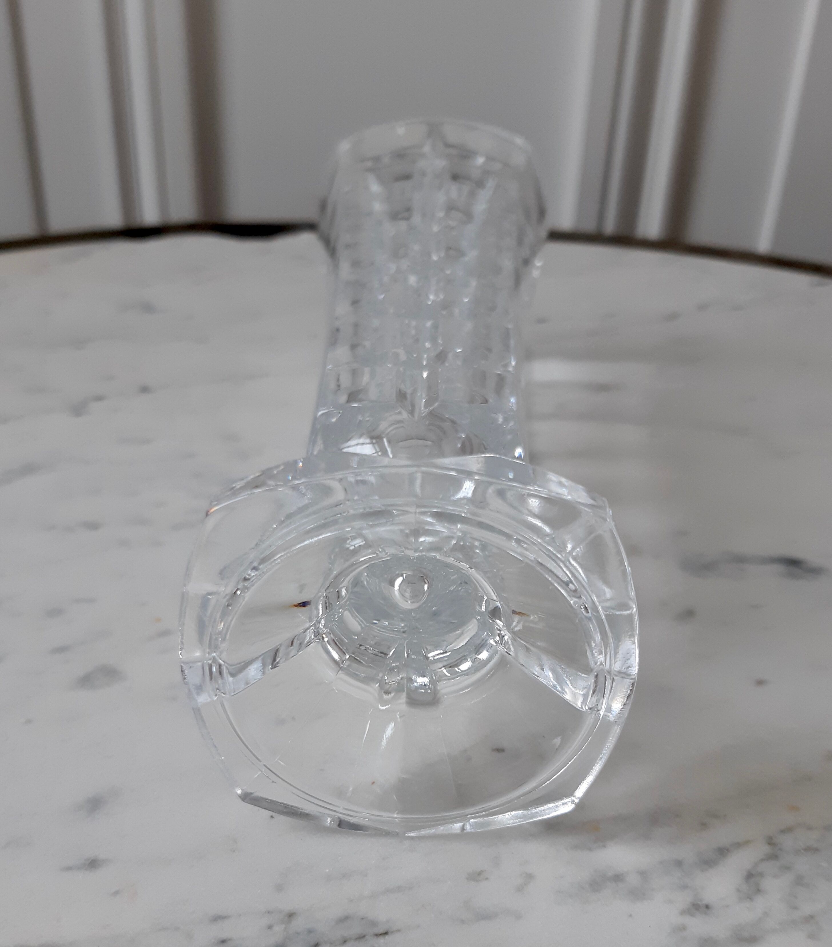 Small 70s crystal vase