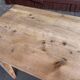 Very large farmhouse table 300 cm in fir from 1900, natural raw wood brewery.