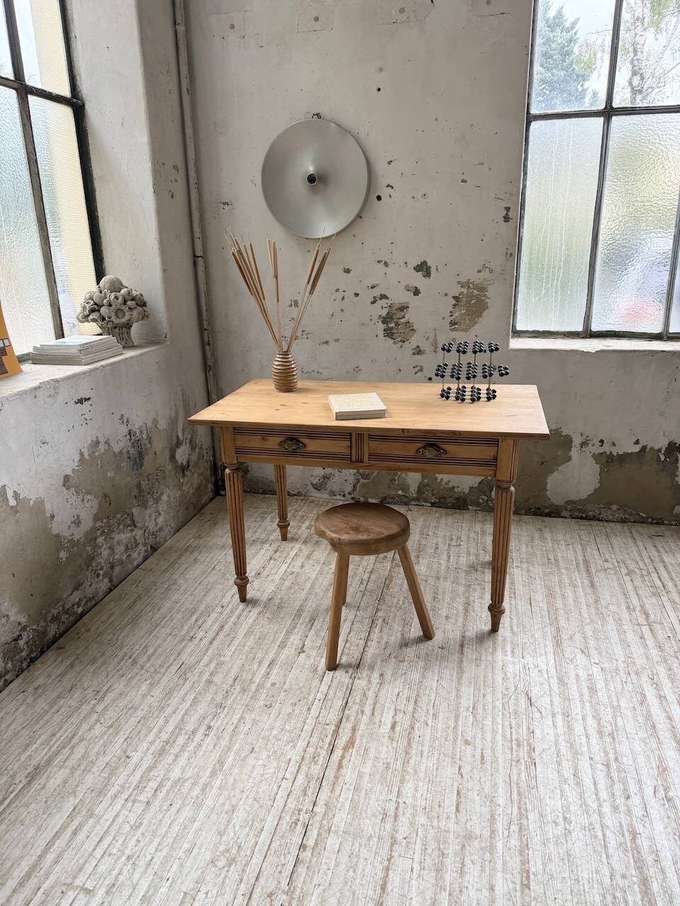 1950s pine desk