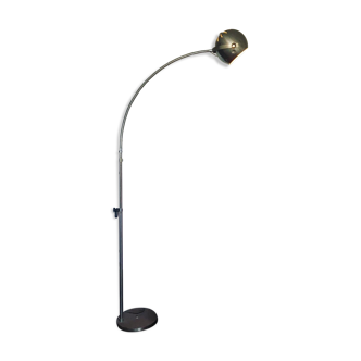Adjustable steel eye ball floor lamp