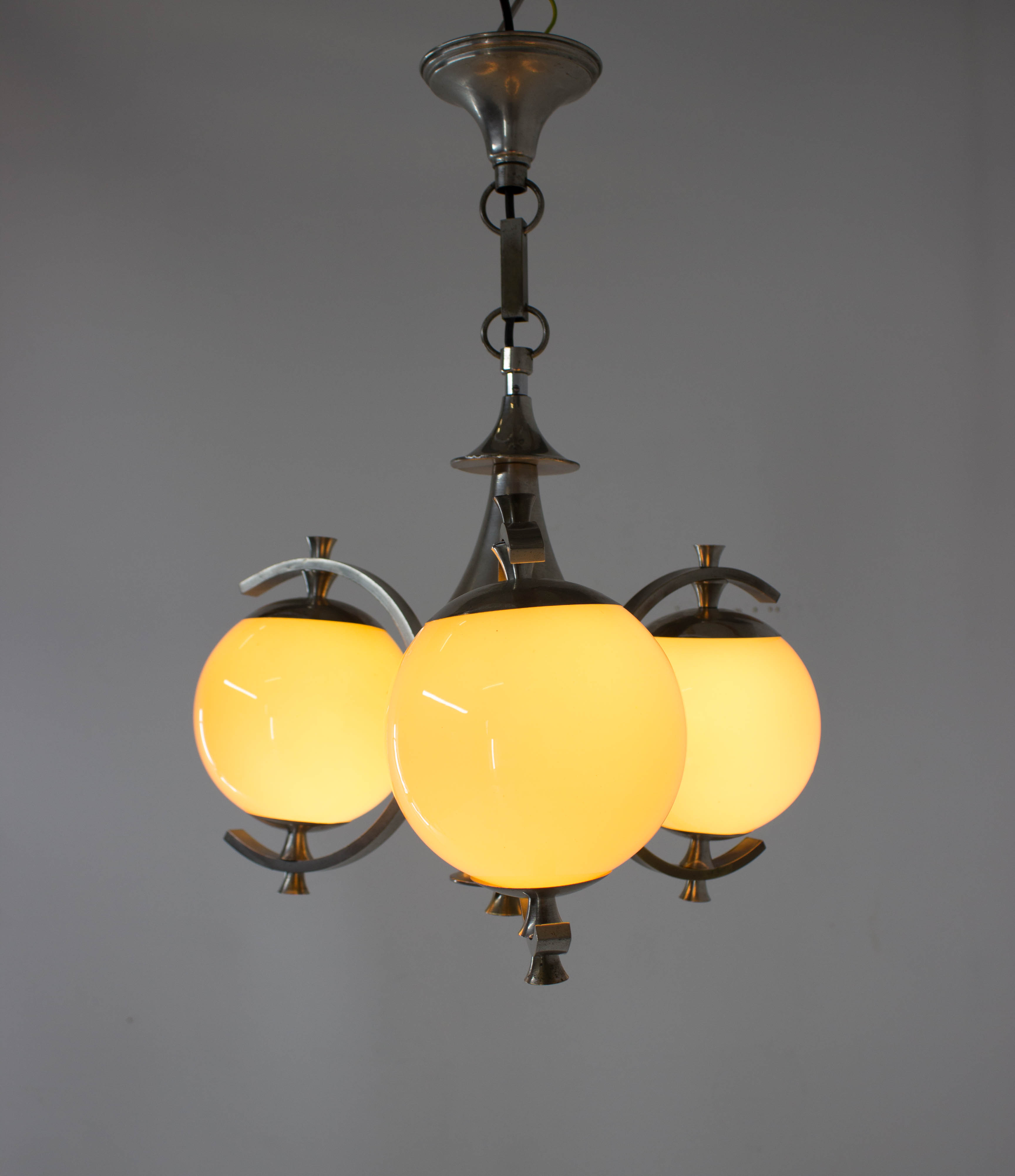 Rare Art Deco Chandelier, 1920s