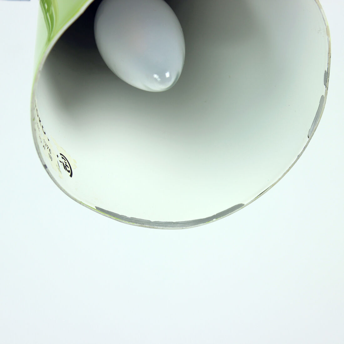 Green Metal Table Lamp By Lidokov, Czechoslovakia 1960s