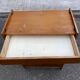 1960s Scandinavian wooden shoe storage cabinet dresser