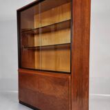 Vintage showcase in birch, 1970s