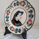 Assiette Breton H B Quimper ancienne