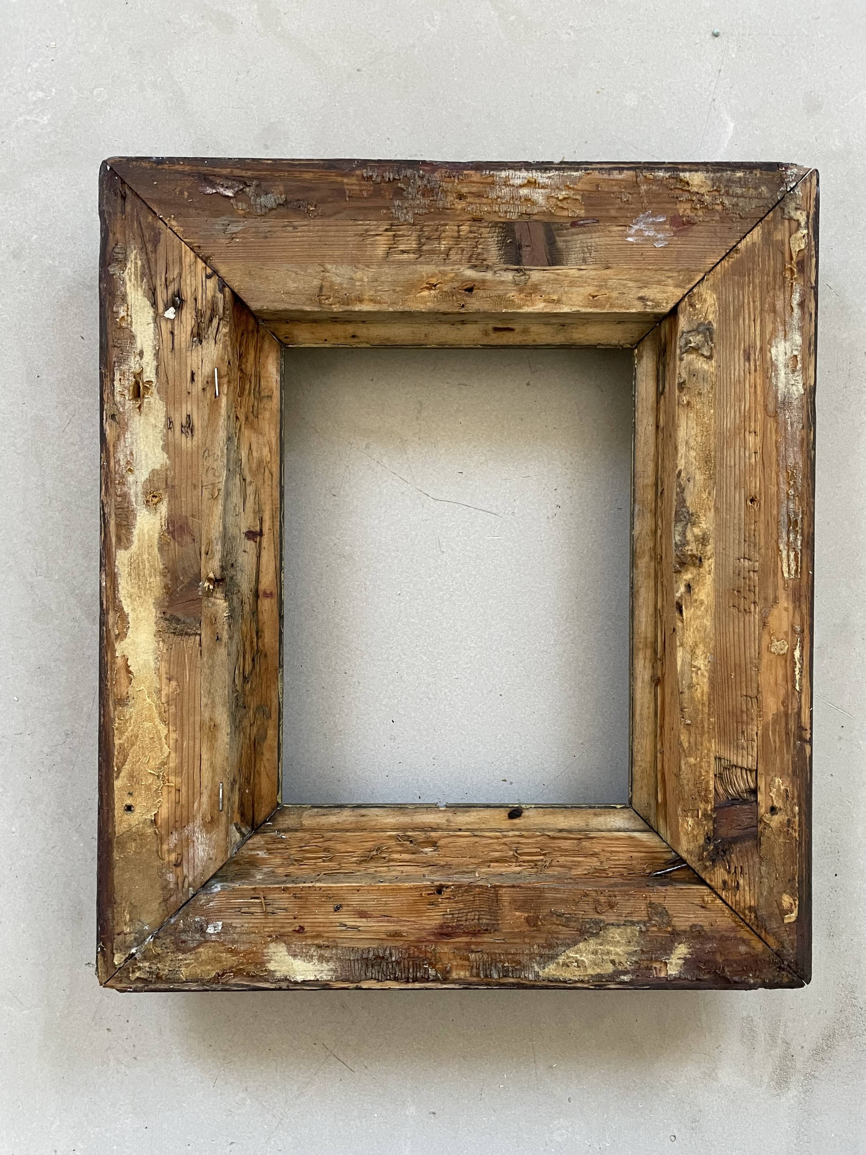 Old golden frame 32x28cm