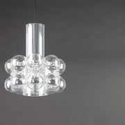 1 of 2 small bubble glass pendant by Helena Tynell, Limburg, Germany
