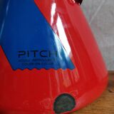 Enamelled metal kettle pitch 70 design style memphis