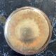 Moroccan tray in gilded brass dimension: height -2.5cm- diameter -35cm-