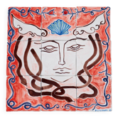 Medusa - Mosaic painting 40cm x 40cm