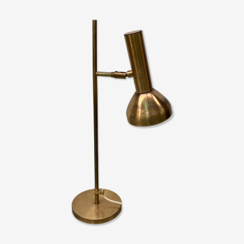 Brass desk or table lamp by Koch & Lowy for OMI, Germany 1960s-1970s