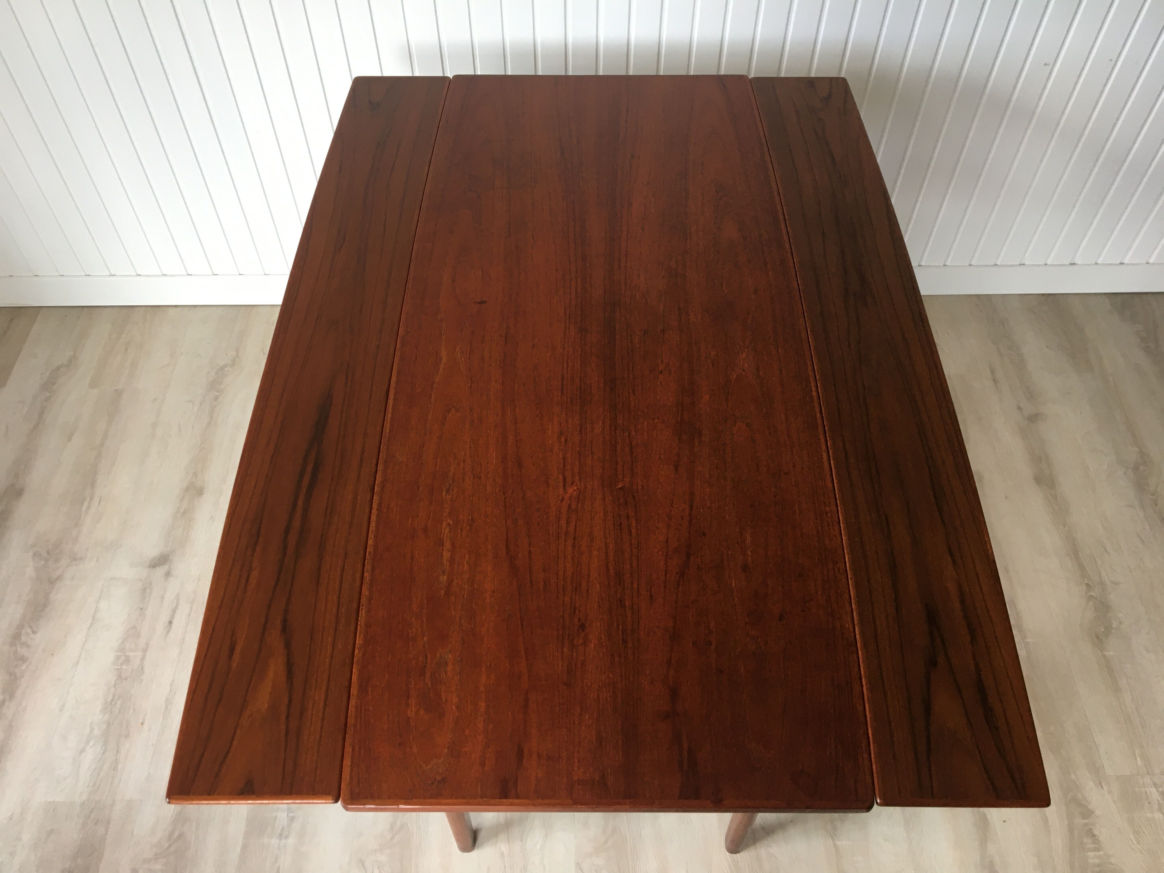 "Elevator" teak table by Kai Kristiansen