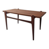Mid century modern vintage coffee table in teak
