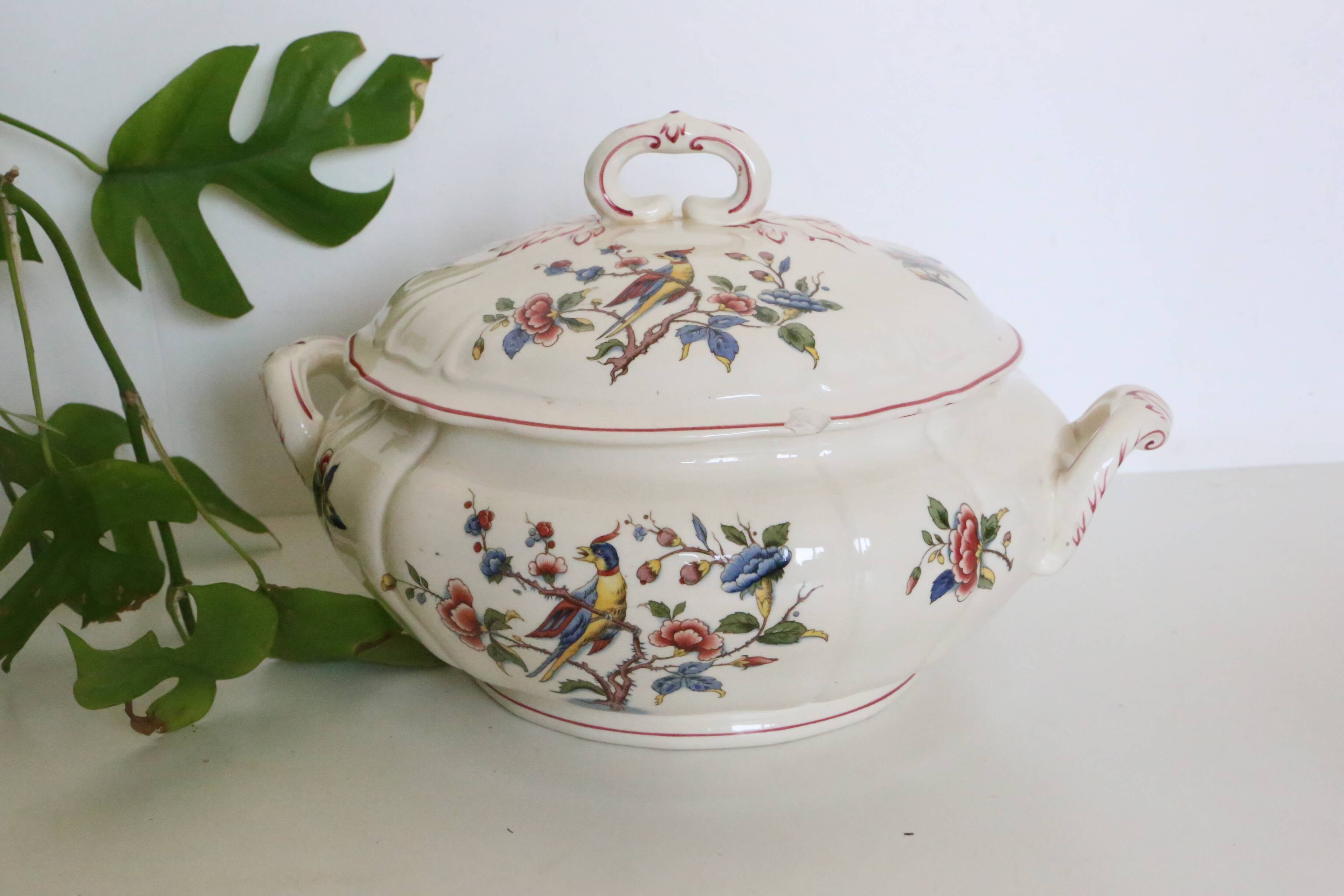 soup tureen, Phoenix service, Villeroy and Boch, vintage