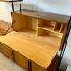 Ancienne étagère modulable  en teck et métal design scandinave des années 60 vintage