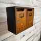 Block of 2 mailboxes from the 70s/80s