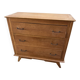 Vintage commode from the 50s/60s – 3 drawers – wood – tapered legs