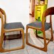 Chaises traineau Baumann