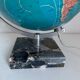 Vintage globe 1976 terrestrial Taride glass marble world map - 30 cm