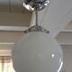 Opaline globe suspension