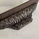 Console, étagère murale ancienne en bois sculpté