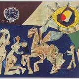 Pablo Picasso: Peace - Color Lithograph