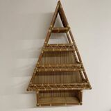 Fir tree shaped shelf