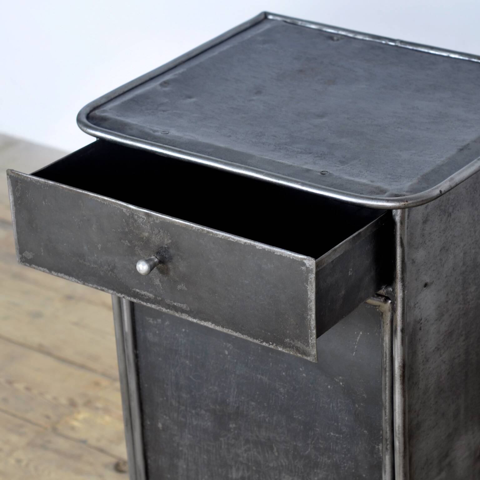 Iron bedside table, 1910s