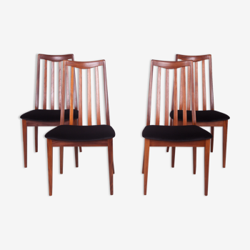 Teak Dining Chairs by Leslie Dandy for G-Plan, 1960s, Set of 4