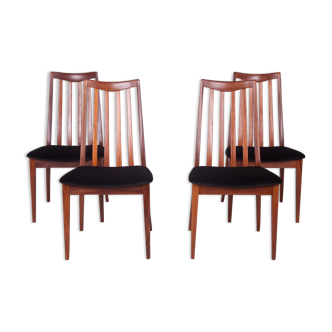 Teak Dining Chairs by Leslie Dandy for G-Plan, 1960s, Set of 4