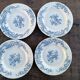 Earthenware plates iron Gien Baroque model