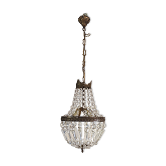 Hot air balloon chandelier and grapevines 2 lights