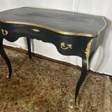 Louis XV style period flat desk, completely renovated