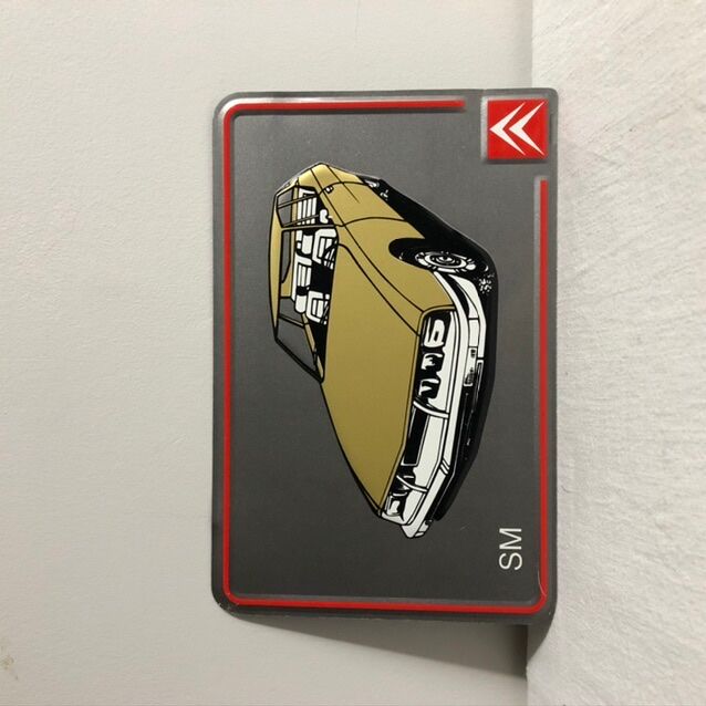 Advertising plaque "Citroon SM"