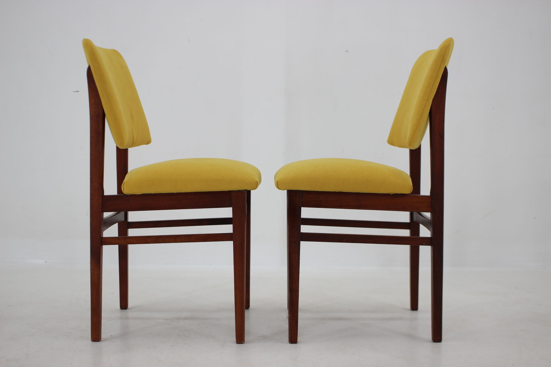 1960s Pair of Side Chairs ,Czechoslovakia