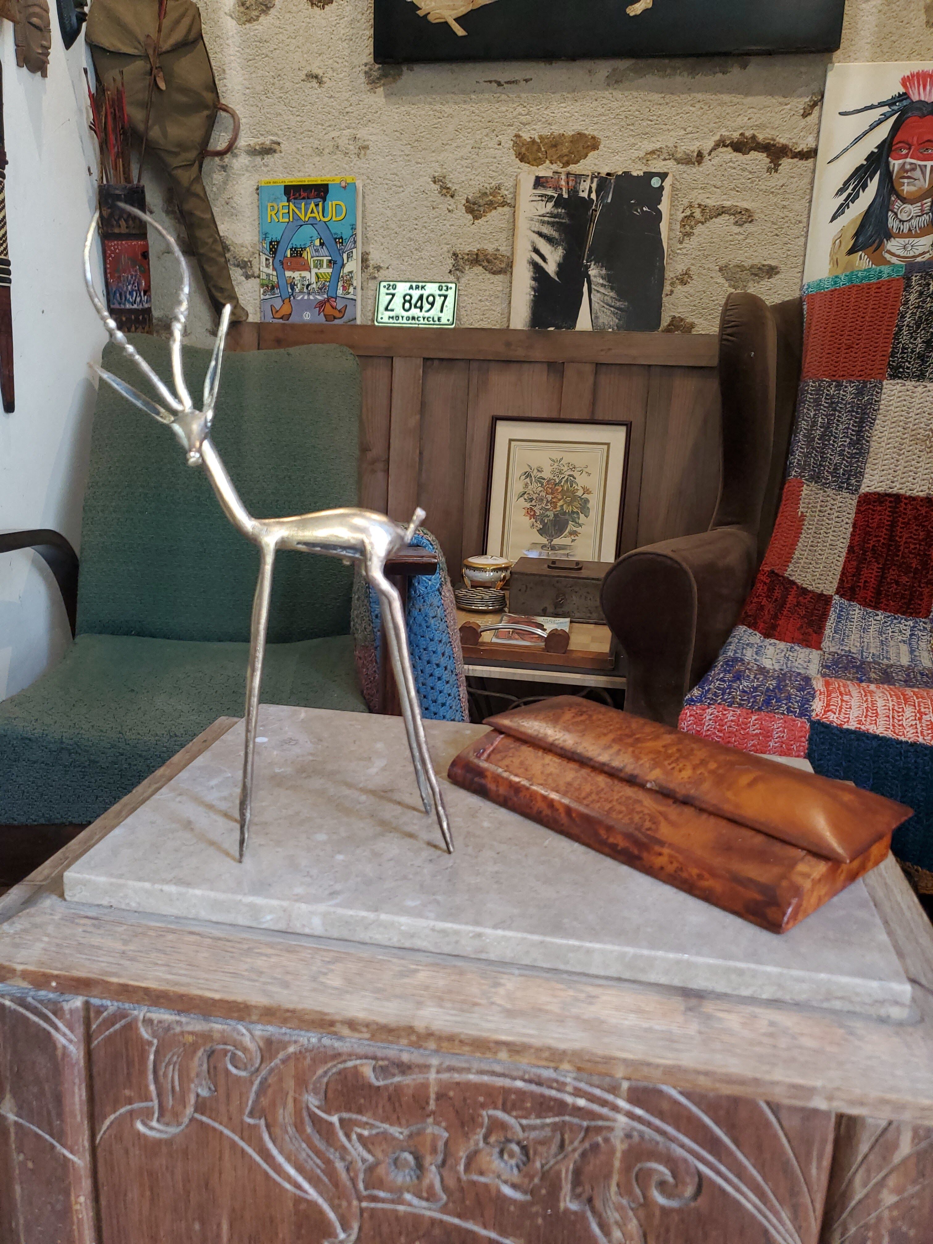 Brass gazelle