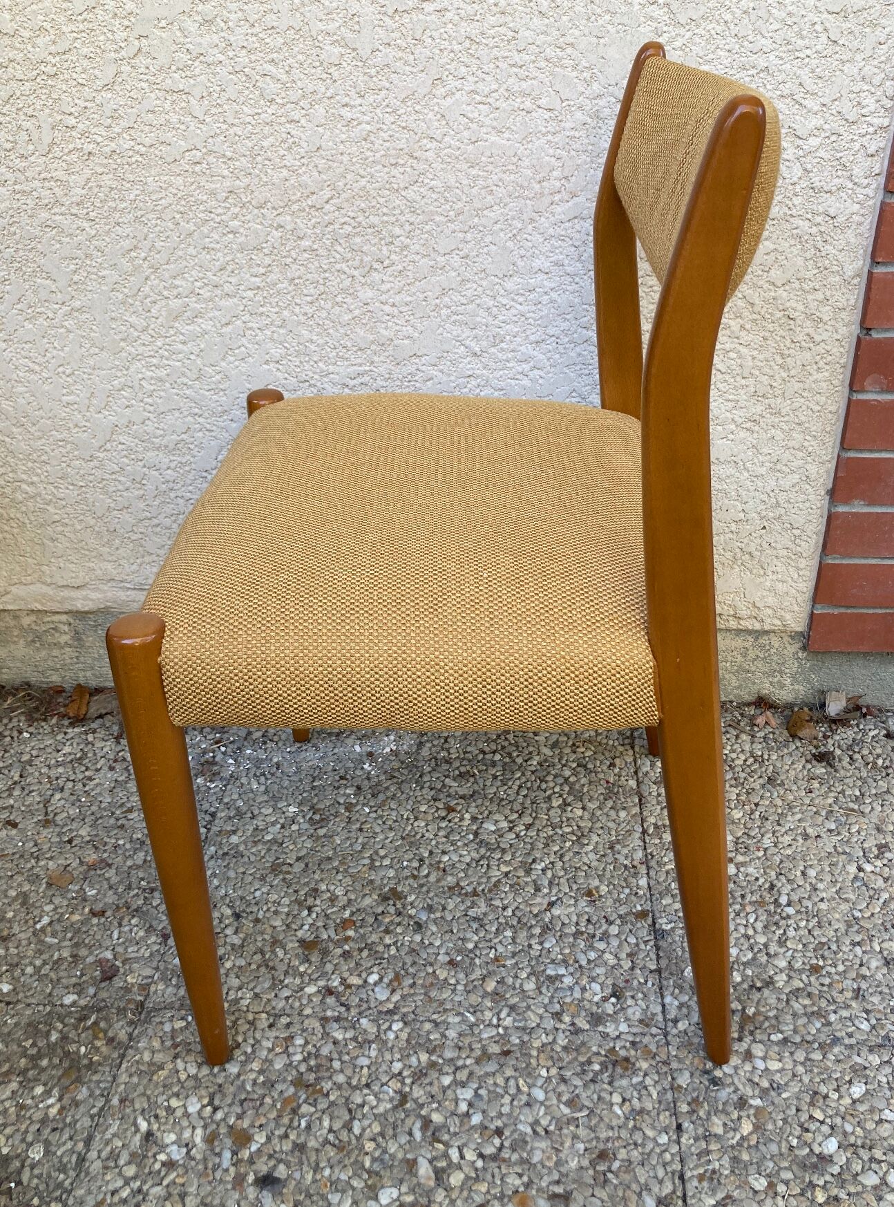 Set of 6 vintage Scandinavian chairs